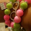 Green & Pink Bracelet